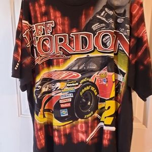 Jeff gordon racing shirt used large